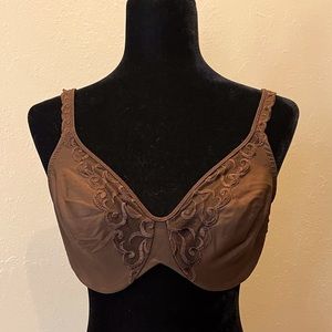 Lilyette brown laced bra size 36C